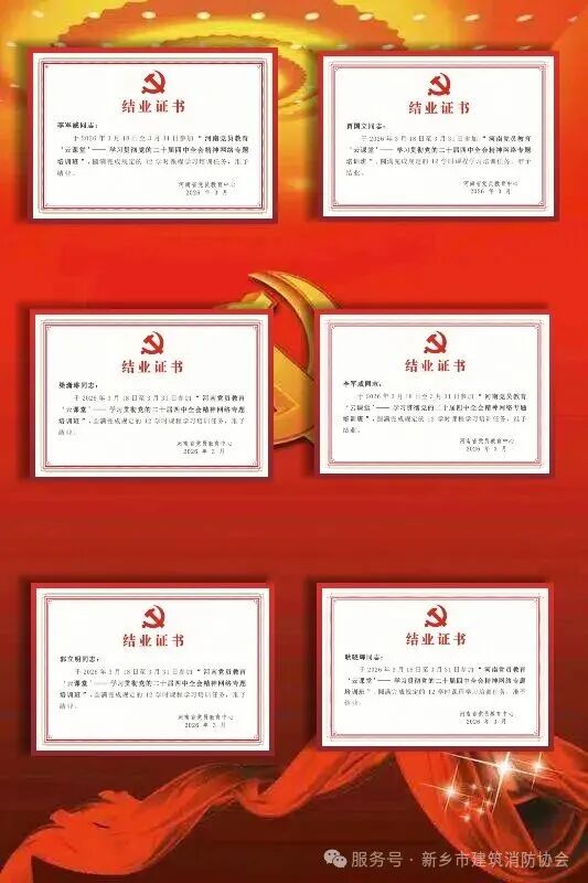 协会临时党支部圆满完成党的二十届四中全会精神网络专题培训